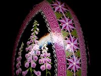 Foxglove Digitalis Ukrainian Easter Egg Pysanky By So Jeo